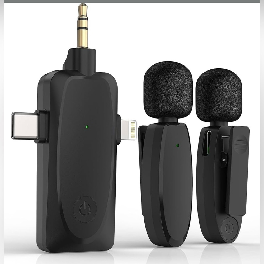 MAXTOP SonicSync Pro AP003 Wireless Lavalier Microphone with Earphone Monitoring